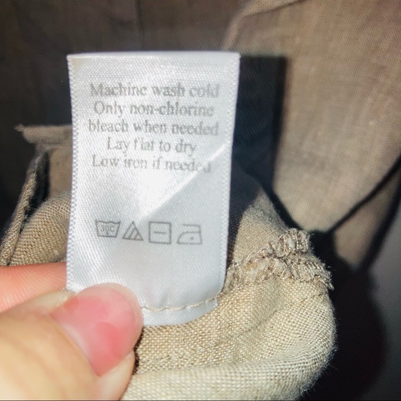 Coldwater Creek linen tunic - Picture 7 of 10